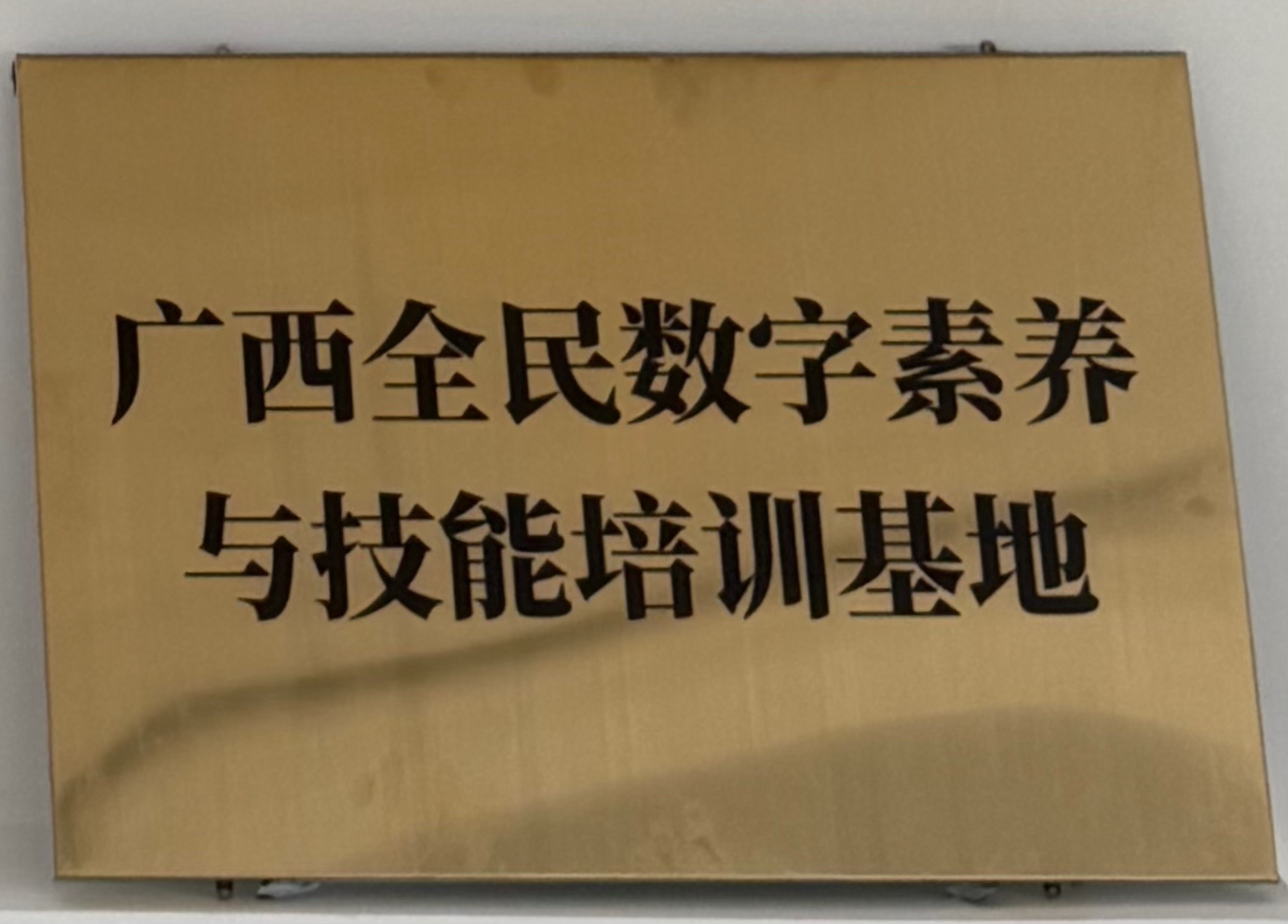 广西全民数字素养与技能培训基地”